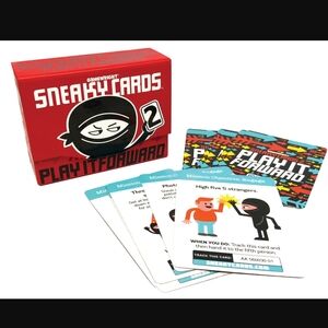 Gamewright Sneaky Cards 2: Play It Forward Interactive Scavenger Hunt Game NIB